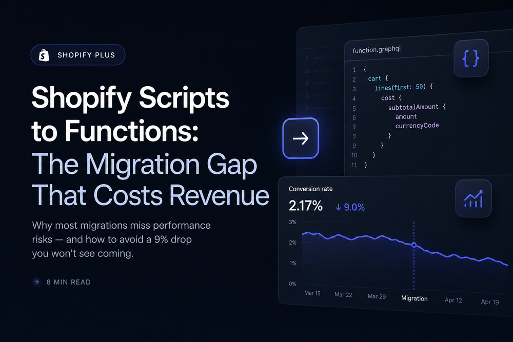 Shopify Killed Scripts. Your Conversion Rate Is at Risk This Summer