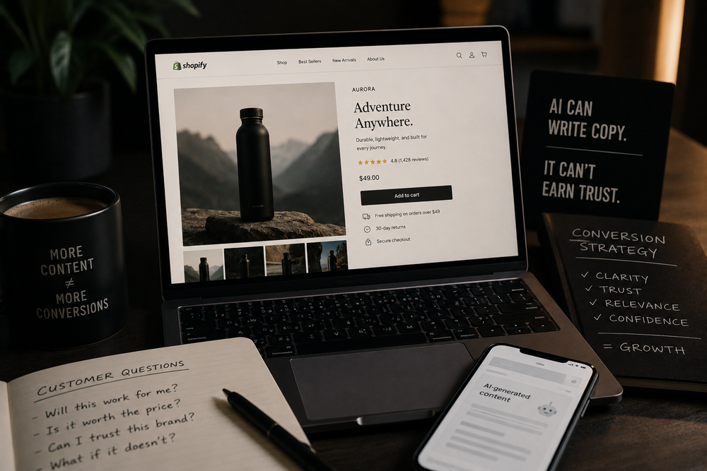 Shopify Gave You AI - But It Won’t Fix Your Conversion